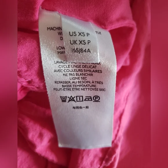 Maeve Pink Gorgeous High Low Cotton Viscose Dress!!! - Picture 5 of 12